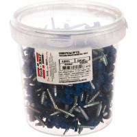 Кровельный саморез Tech-Krep КР сверло 4,8х35 RAL-5005 насыщенный синий 250 шт, ведро 113535