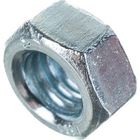 Шестигранная гайка DIN 934 оцинкованная М6, 200шт - коробка Tech-Krep 105247