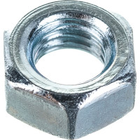 Шестигранная гайка DIN 934 оцинкованная М6, 200шт - коробка Tech-Krep 105247