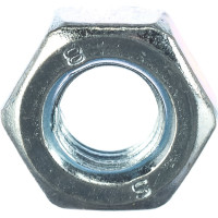 Шестигранная гайка DIN 934 оцинкованная М10, 50шт - коробка Tech-Krep 105249