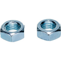 Шестигранная гайка DIN 934 оцинкованная М10, 50шт - коробка Tech-Krep 105249