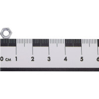 Шестигранная гайка DIN 934 оцинкованная М4, 50шт - пакет Tech-Krep/Zitar 103023