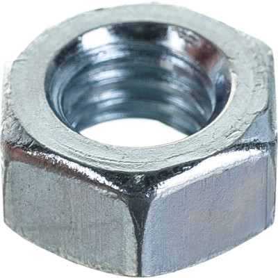 Шестигранная гайка DIN 934 оцинкованная М6, 40шт - пакет Tech-Krep/Zitar 103025