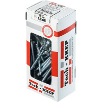 Кровельный саморез Tech-Krep КР ZP сверло 4,8х76 30 шт, коробка с окном 124636