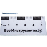 Строительный оцинкованный гвоздь 2.0х20, 300г - коробка Tech-Krep 124581