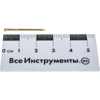 Финишный латунированный гвоздь 1.4х25, 50шт - пакет Tech-Krep/Zitar 104055