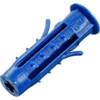 Распорный дюбель Чапай 8х30 шипы+усы, полипропилен 45шт - пакет Tech-Krep 112962