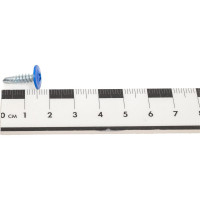 Саморез Tech-Krep ШСММ сверло 4,2х16 синий KP RAL 5010 200 шт, ведро малое 125527