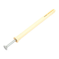 Дюбель-гвоздь 6х80 потайная манжета, нейлон 100шт - ведро Tech-Krep 101334