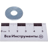 Кузовная оцинкованная шайба DIN9021 М8 100шт - коробка Tech-Krep 105266