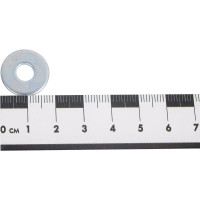 Кузовная оцинкованная шайба DIN9021 M6 20шт - пакет Tech-Krep/Zitar 103037