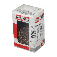 Универсальный саморез Tech-Krep 12х3,0 мм 500 шт желтый, коробка с окном 102223