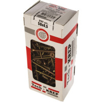 Универсальный саморез Tech-Krep 50х4,5 мм 200 шт желтый, коробка с окном 102256