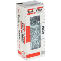 Универсальный саморез Tech-Krep 35х3,0 мм 200 шт оцинкованный, коробка с окном 102165