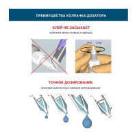 Цианоакрилатный клей COSMO FEN 20 г CA-500.200 (20)