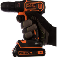 Аккумуляторная дрель-шуруповерт Black+Decker BDCDC18KB