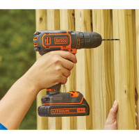 Аккумуляторная дрель-шуруповерт Black+Decker BDCDC18KB