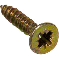 Шуруп, жёлтый цинк Крепежная техника 3,0х16 1000шт 431304 БК