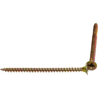 Шуруп, жёлтый цинк Крепежная техника 4,0х60 300шт 431350 БК