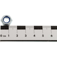 Самостопорящаяся гайка шхг с нейлоновым кольцом Крепежная техника DIN 985 М8 500шт 493134 БК