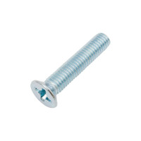 Потайной винт с метрической резьбой Крепежная техника DIN 965 8х40 150шт 493692 БК