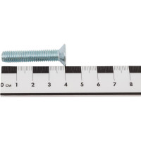 Потайной винт с метрической резьбой Крепежная техника DIN 965 8х40 150шт 493692 БК