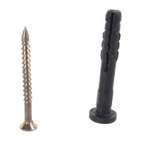 Дюбель-гвоздь с грибовидным бортиком Качественный Крепеж 6х40 50 шт 0300631 КЧ