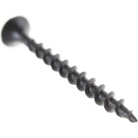 Саморез Качественный Крепеж 3,5х41 потай, крупная резьба, оксид 700 шт 1000365 КЧ