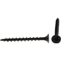 Саморез Качественный Крепеж 3,5х41 потай, крупная резьба, оксид 700 шт 1000365 КЧ