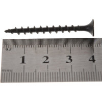 Саморез Качественный Крепеж 3,5х41 потай, крупная резьба, оксид 700 шт 1000365 КЧ