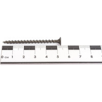 Саморез Качественный Крепеж 3,5х55 потай, крупная резьба, оксид 130 шт 0300371 КЧ