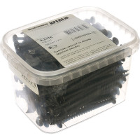 Саморез Качественный Крепеж 4,2х76 потай, крупная резьба, оксид 220 шт 0500377 КЧ