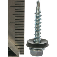 Кровельный саморез Качественный Крепеж 4,8х29 цинк 290 шт 1000167 КЧ