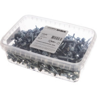 Кровельный саморез Качественный Крепеж 4,8х35 цинк 230 шт 1000169 КЧ