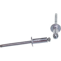 Вытяжная оцинкованная заклепка Качественный Крепеж 4,8х12 100 шт 0200701 КЧ