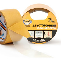 Двусторонняя прозрачная клейкая лента на ПП основе AVIORA 50 мм, 10 м 303-005