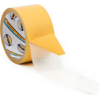 Двусторонняя клейкая лента на ШБ основе AVIORA 50 мм, 10 м, белая 303-009