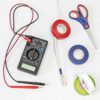 Изолента AVIORA ПВХ, 15 мм, 20 м, синяя 305-005