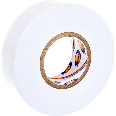 Профессиональная изолента AVIORA ПВХ, 19 мм, 20 м, белая 305-035