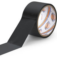 Клейкая лента для герметизации AVIORA 48 мм, 25 м, черная 302-050