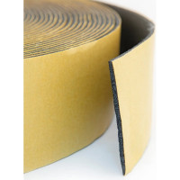 Самоклеящаяся армированная лента из вспененного каучука AVIORA 50 мм, 15 м, 3 мм 302-074