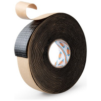 Самоклеящаяся армированная лента из вспененного каучука AVIORA 50 мм, 15 м, 3 мм 302-074