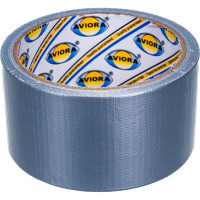 Армированная влагостойкая клейкая СУПЕРлента AVIORA TPL 50 мм, 10 м, серая 302-090