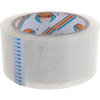 Упаковочная клейкая лента AVIORA 50 мм, 66 м, 50 мкм 301-001