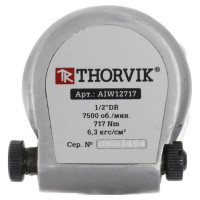 Ударный пневматический гайковерт THORVIK AIW12717 1/2"DR 7500 об/мин, 717 Нм 52482 052482