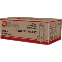 Фекальный насос QUATTRO ELEMENTI Sewage 1700F Ci 910-188