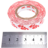 Двусторонняя лента на ПЭТ основе 3М 9088-200 прозрачная 9 мм х 5 м 4631136349228
