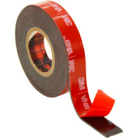 Монтажная универсальная лента 3М чёрная 12 мм х 1,5 м 4607166909497