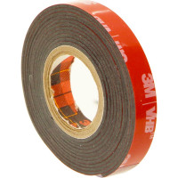 Монтажная универсальная лента 3М чёрная 12 мм х 1,5 м 4607166909497