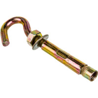 Анкерный болт с крюком Tech-Krep/Zitar 10х60 2 шт - пакет 104680